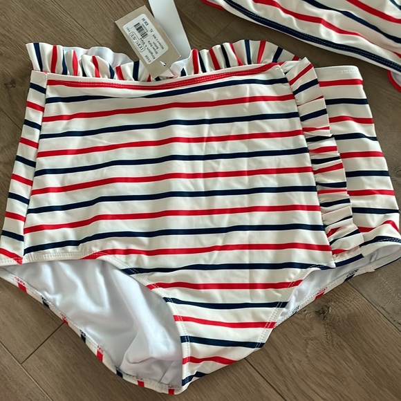 Kingdom & State Striped two piece swim suit - Picture 2 of 5